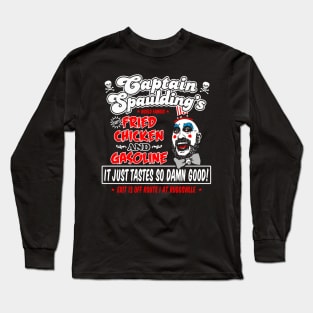 Captain Spaulding Fried Chicken and Gasoline Long Sleeve T-Shirt